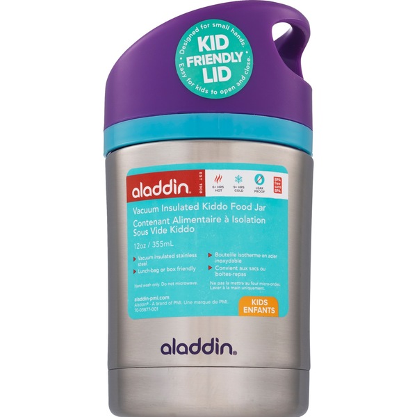 Aladdin Vacuum Insulated Kiddo Food Jar, 12 oz