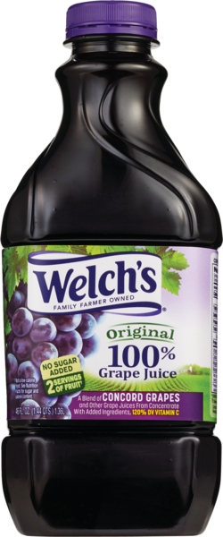 Welch's 100% Grape Juice, 46 fl oz