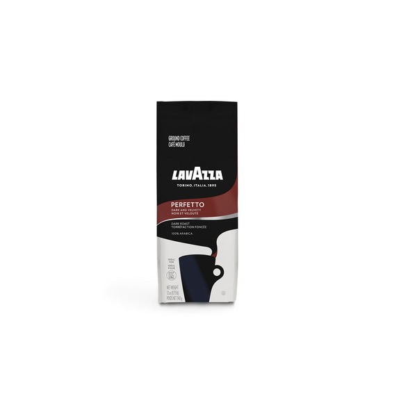 Lavazza Perfetto Gound Coffee, Dark Roast, 12 oz