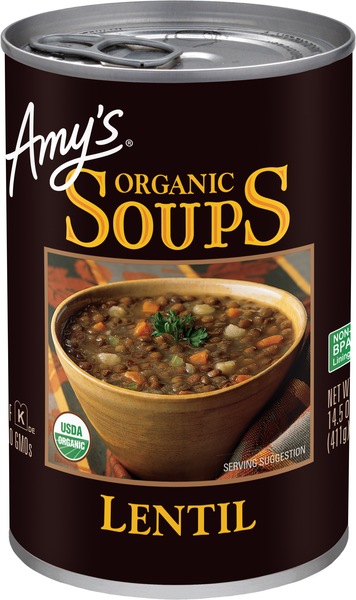Amy's Kitchen Organic Lentil Soup, 14.5 oz