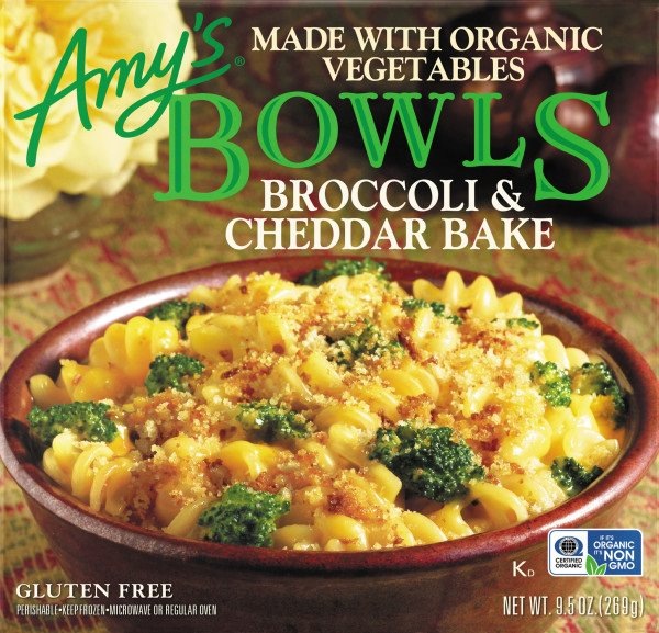 Amy's Frozen Broccoli & Cheddar Bake Bowl, 9.5 oz