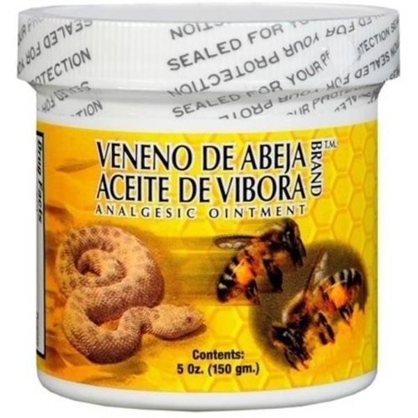 Veneno De Abeja Aceite De Vibora Analgesic Ointment, 5 OZ