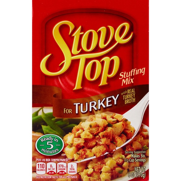 Kraft Stove Top Turkey Stuffing Mix