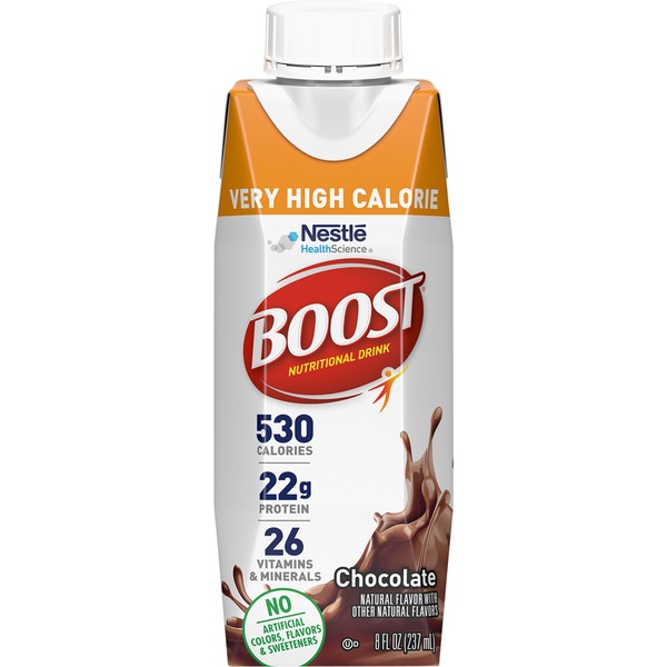 BOOST Very High Calorie Nutritional Drink, 8 fl oz