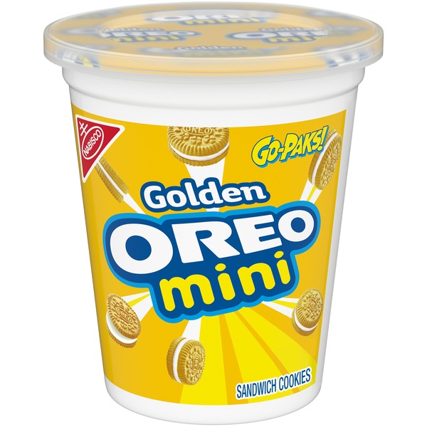 OREO Mini Golden Bite Size Go-Paks, 3.5 oz