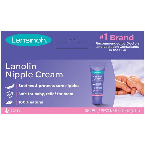 Lansinoh Lanolin Nipple Cream, 1.41 OZ