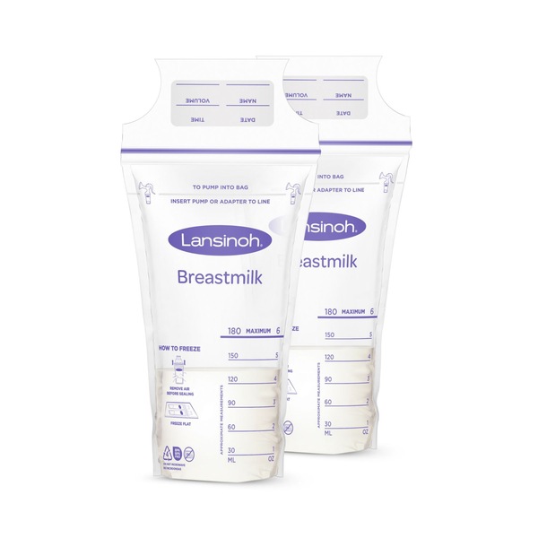 Lansinoh Breastmilk Storage Bags, 50CT