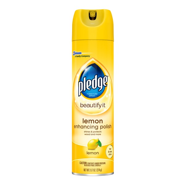 Pledge Enhancing Polish Spray, 9.7 oz