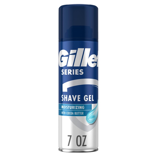 Gillette Series Moisturizing Shave Gel with Cocoa Butter, 7 OZ