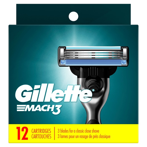 Gillette Mach3 3-Blade Razor Blade Refills