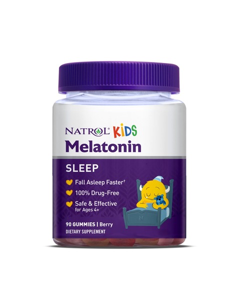 Natrol Kids Melatonin Gummy Sleep Aid Supplement for Children Ages 4 and up Gummies