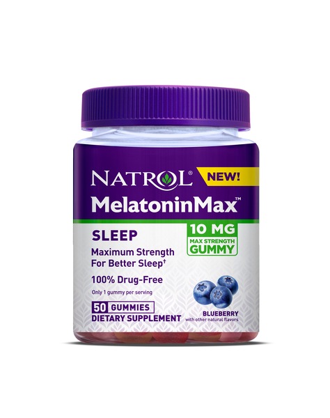 Natrol Melatonin Max 10mg Gummy, 50 CT