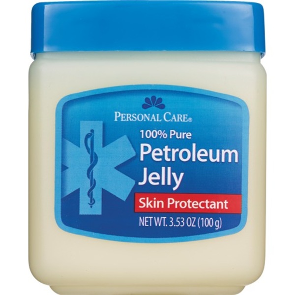 Personal Care 100% Pure Skin Protectant Petroleum Jelly, 4 OZ