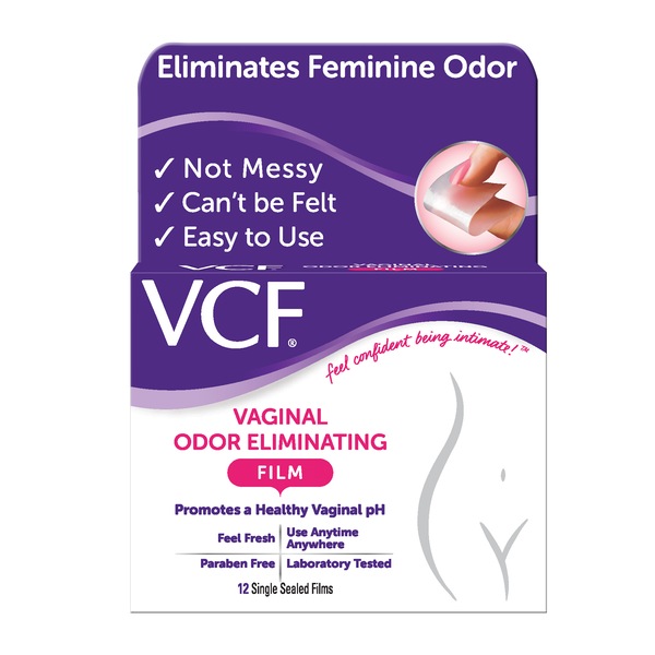 VCF Vaginal Odor Eliminating Film, 12 CT