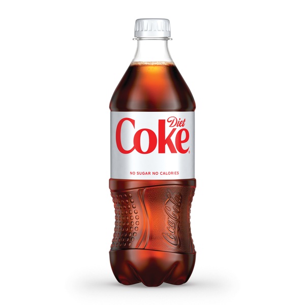 Diet Coke Soda Soft Drink, 20 oz