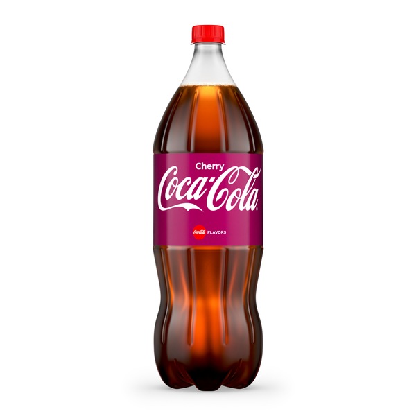 Coca-Cola Cherry Soda Soft Drink, 67.6 OZ