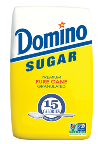 Domino Pure Cane Granulated Sugar, Bag,  64 oz (4 lb)