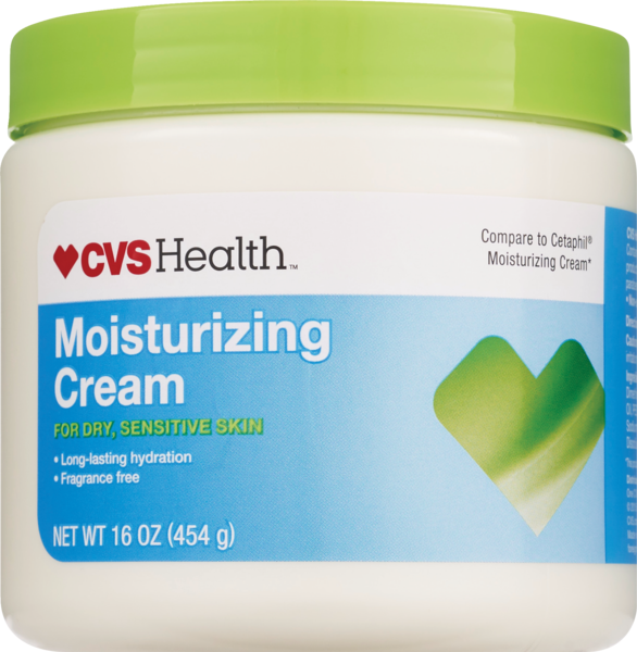CVS Health - Crema hidratante para piel seca y sensible, 16 oz