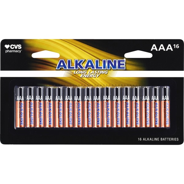 CVS Alkaline Batteries AAA