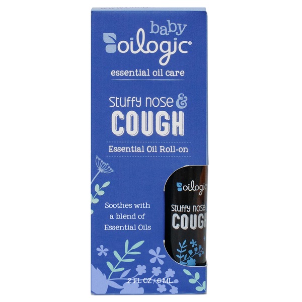 Oilogic Baby Stuffy Nose & Cough Oil Roll-on, 2 FL OZ