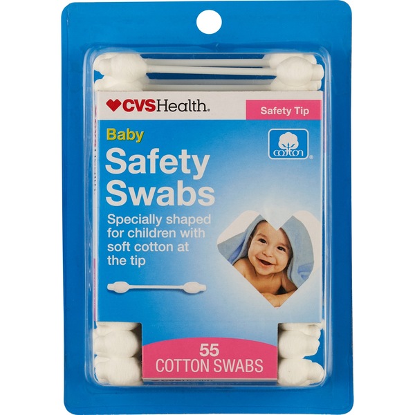 CVS Health Baby Safety Swabs, 55 CT