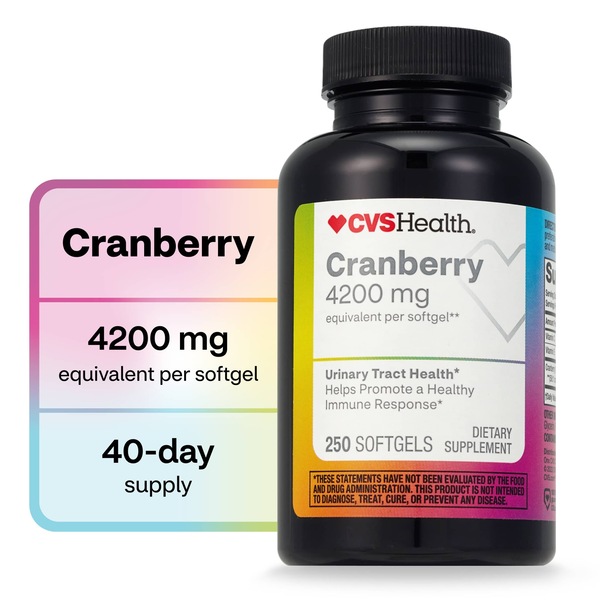 CVS Health Cranberry Softgels
