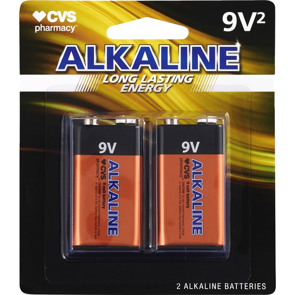 CVS Alkaline Batteries 9V