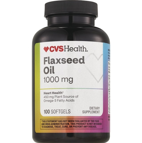 CVS Health Flaxseed Oil Softgels