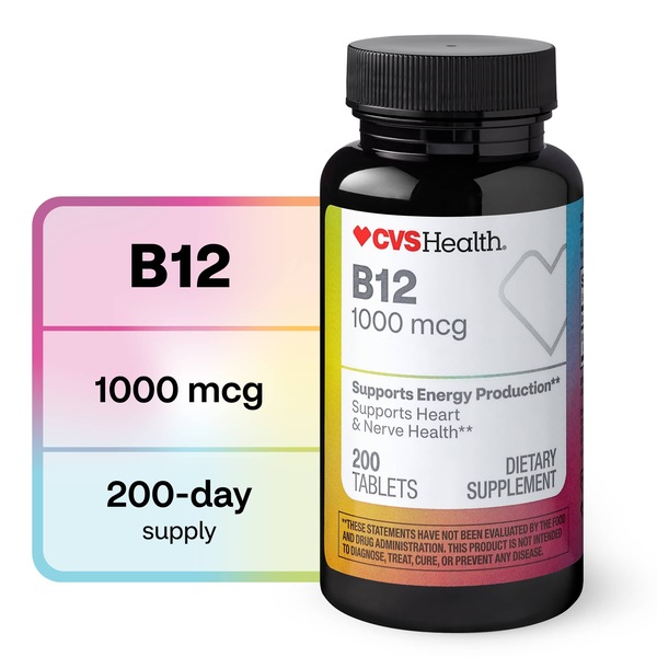 CVS Health Vitamin B12 Tablets