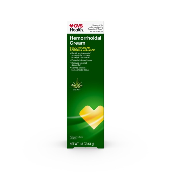 CVS Health Hemorrhoidal Cream, 1.8 OZ