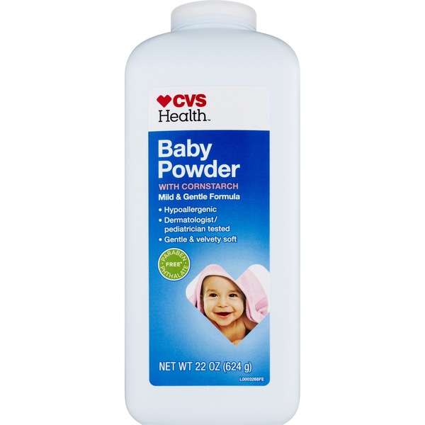 CVS Health Baby Powder with Cornstarch, 22 OZ