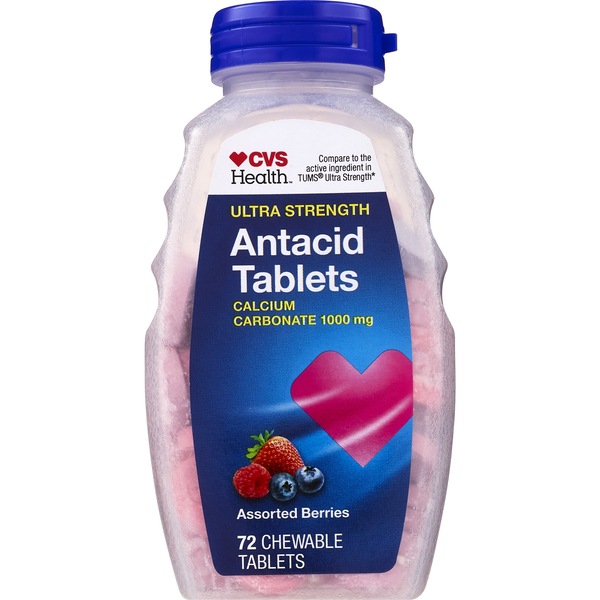 CVS Health - Antiácido en tabletas masticables