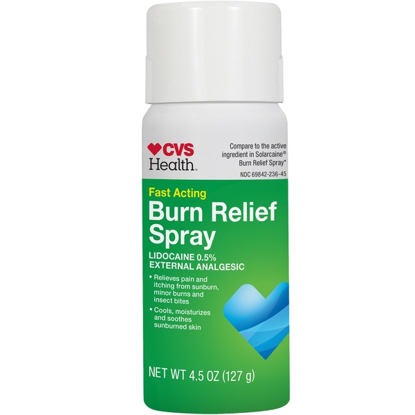 CVS Health Aloe Extra Instant Burn Relief Spray