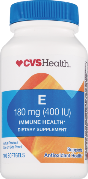 CVS Health Vitamin E Softgels, 100 CT