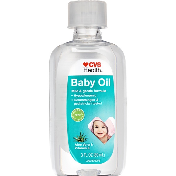 CVS Health Baby Oil With Aloe Vera And Vitamin E