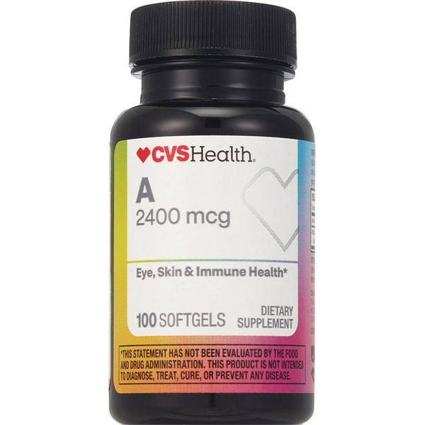 CVS Health Vitamin A Softgels, 100 CT