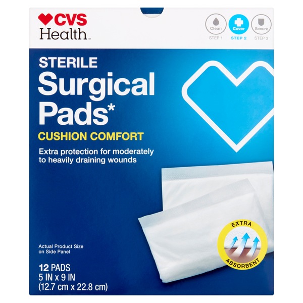CVS Health Sterile Latex-Free Surgical Pads