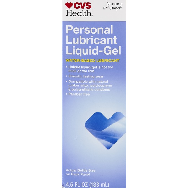 CVS Health Personal Lubricant Liquid-Gel, 4.5 FL OZ