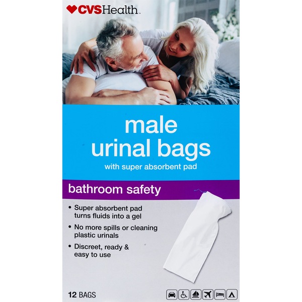 CVS Health Male Urinal Bag
