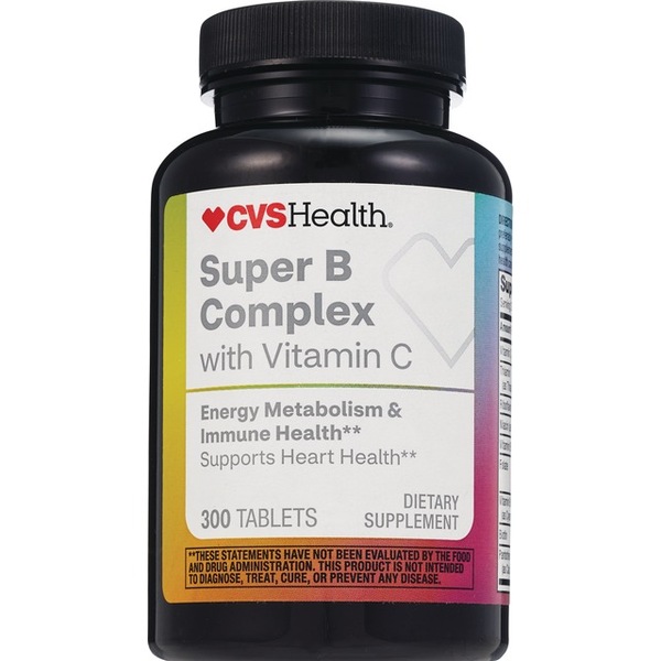 CVS Health Super B Complex with Vitamin C Caplets