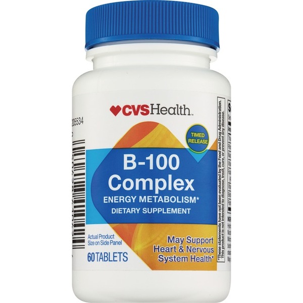 CVS Health B-100 Complex Tablets, 60 CT