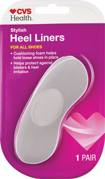 CVS Health Heel Liners For All Shoes, 1 Pair