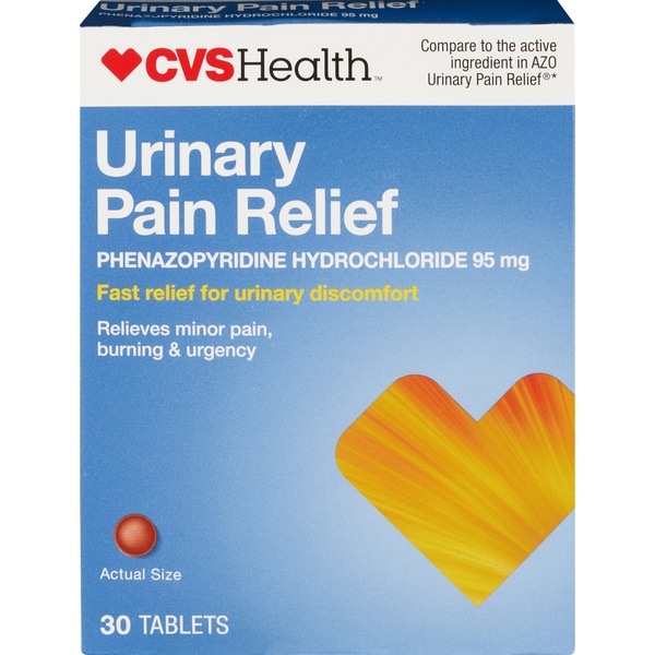 CVS Health Urinary Pain Relief Tablets, 30 CT