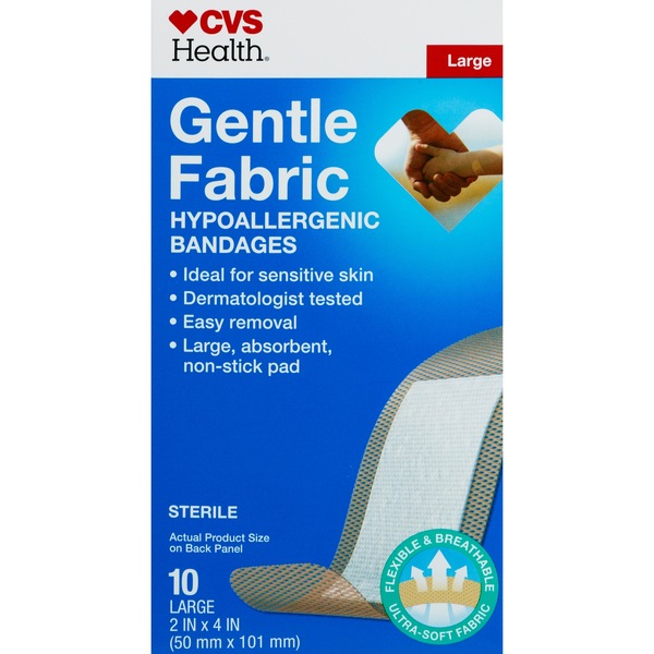 CVS Health Gentle Fabric Bandages
