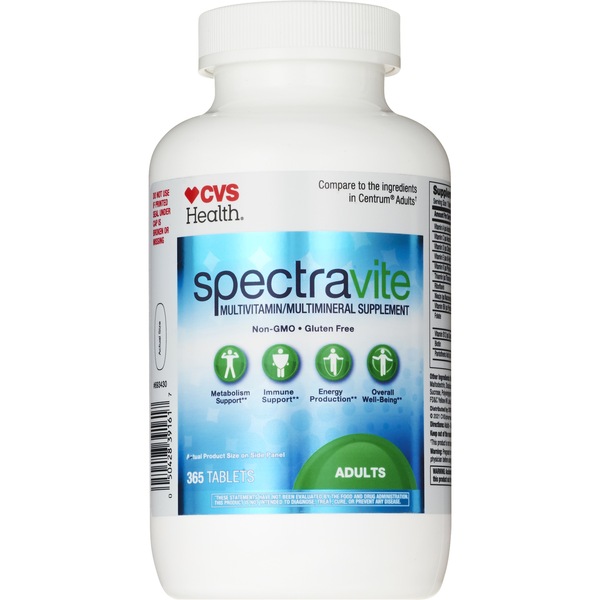 CVS Health Spectravite Multivitamin Tablets, 365 CT