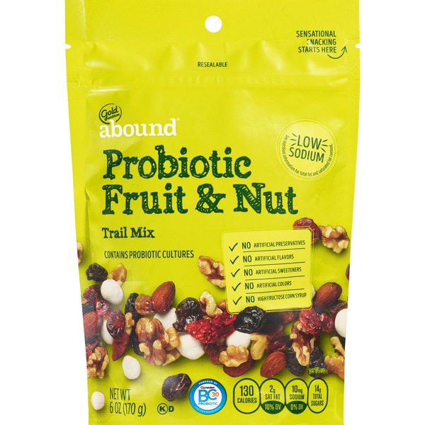 Gold Emblem Abound Probiotic Fruit & Nut Trail Mix, 6 oz