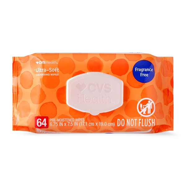 CVS Health Ultra-Soft Cleansing Wipes SoftPak