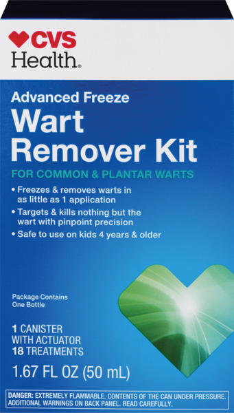 CVS Health Advanced Freeze Wart Remover Kit