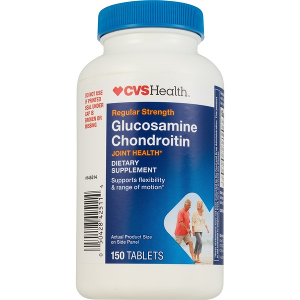 CVS Health Glucosamine Chondroitin Tablets, 150 CT