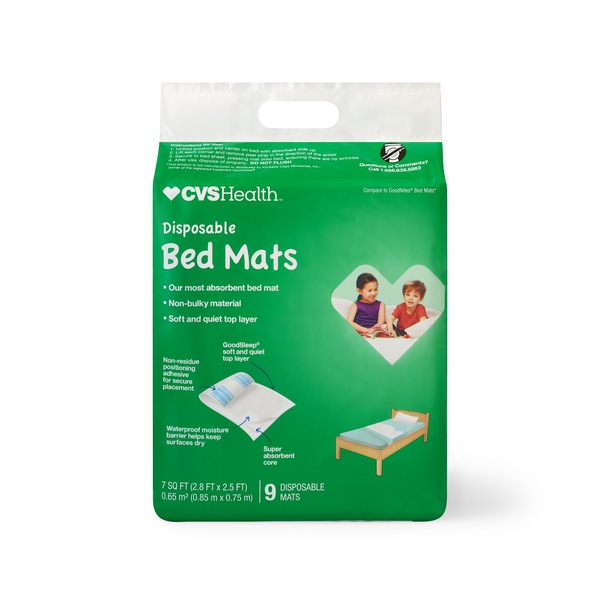 CVS Health Disposable Bed Mats, 9CT